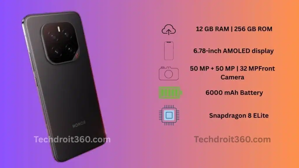 Honor powerful 5G smartphone