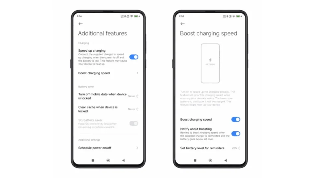 How to enable fast charging in Xiaomi How to enable fast charging in Xiaomi